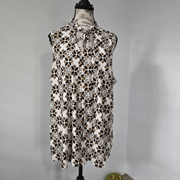 Neck Tie Blouse - Picture 1 of 7